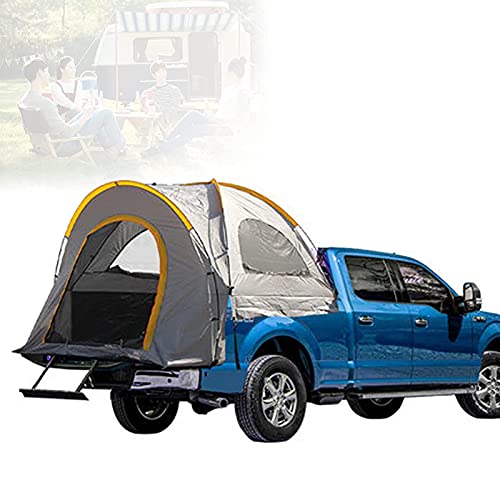 LKW-Zelt für 150 cm Bett – Campingzelt mit PU2000 wasserdichter Beschichtung und Aufbewahrungstasche, 2 Personen Kapazität Heckklappenbett Zelt für Pickup Truck Camping von Generisch