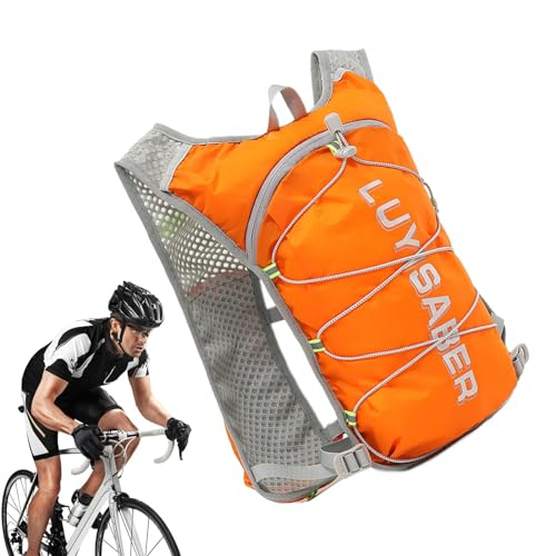 Lauf-Trinkrucksack, Laufwasser-Rucksack | Reflektierende Trailrunning-Weste,Ultraleichter Laufrucksack mit verstellbarem Schultergurt, Wasserrucksack für alpines Skifahren, Radfahren Lauf-Trinkrucksack, Laufwasser-Rucksack | Reflektierende Trailrunning-Weste,Ultraleichter Laufrucksack mit verstellbarem Schultergurt, Wasserrucksack für alpines Skifahren, Radfahren von Generisch