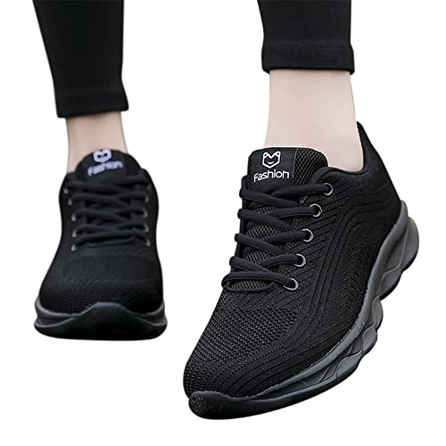 Laufschuhe Damen rutschfest Freizeit Flacheschuh Luftpolster Outdoor Barfußschuhe Fitness Mesh Walkingschuhe Schuhe Bequem Joggingschuhe Bequeme Atmungsaktiv Wanderschuhe Turnschuhe Laufschuhe Damen rutschfest Freizeit Flacheschuh Luftpolster Outdoor Barfußschuhe Fitness Mesh Walkingschuhe Schuhe Bequem Joggingschuhe Bequeme Atmungsaktiv Wanderschuhe Turnschuhe von Generisch