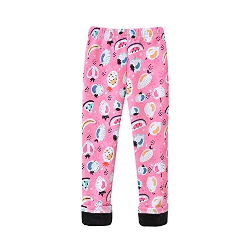 Leggins Mädchen, Leggings Mädchen Kinder Thermo Lang Thermoleggings - Kinderkleidung Baumwolle Sportleggings Gefütterte Dicke Sporthose Elastisch Für Warme Gefüttert Winter Hose von Generisch