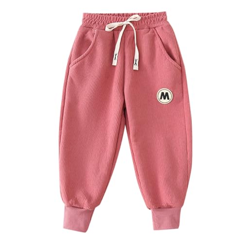 Leggins Mädchen, Thermo Leggings Mädchen Kinder Lang - Sportleggins Thermoleggings Mit Fleece Gefütterte Baumwolle Sporthose Elastisch Für Gefüttert Winter Warme Unifarben Thermohose Hose von Generisch