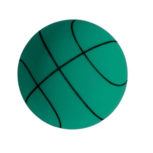 Leiser Schaumstoff-Basketball für Kinder, leiser Airless-Schaum-Basketball, Dribbling Indoor geräuschloser Basketball, leichter Trainingsball für verschiedene Indoor-Aktivitäten, Heimtraining von Generisch