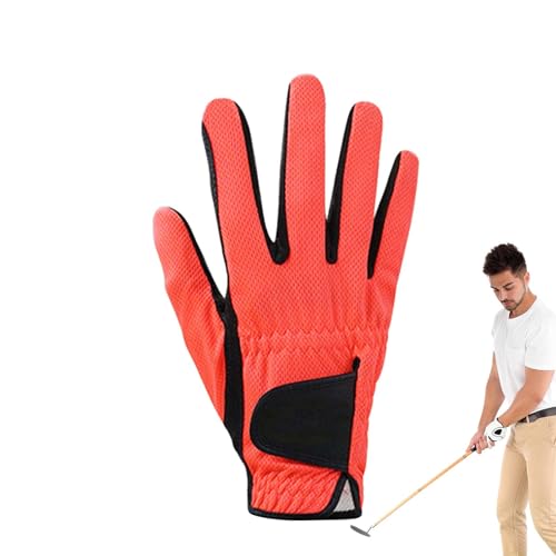 Links Rechts Sport-Golfhandschuhe,Sport-Golfhandschuhe | Atmungsaktive Golfhandschuhe für die rechte oder Linke Hand für Herren - Heiße, nasse Wetter-Golfhandschuhe ohne Schweiß für Golfer, Herren Links Rechts Sport-Golfhandschuhe,Sport-Golfhandschuhe | Atmungsaktive Golfhandschuhe für die rechte oder Linke Hand für Herren - Heiße, nasse Wetter-Golfhandschuhe ohne Schweiß für Golfer, Herren von Generisch