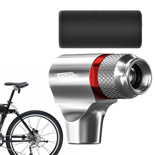 Luftpumpenadapter für Schlauchboote,Fahrradpumpenadapter - Luftpumpe aus Aluminiumlegierung und legiertem Stahl für Fahrräder, Fahrradpumpenadapter, Fahrradpumpenteile, kein Auslaufen für Standardpump von Generisch