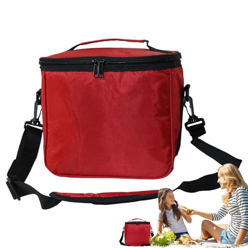 Lunch-Behälter-Tasche – Kühl-Aufbewahrungstasche, Thermo-Lunch-Tasche, leichte Kühltasche für Eisgetränke, Wandern, tägliches Pendeln, Reisen von Generisch