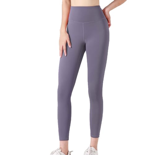 Mavabelle Leggings, Mavabelle Bauchkontrolle, hohe Taille, Bauchkontrolle, Yogahose für Damen, Lila, Größe XXL von Generisch