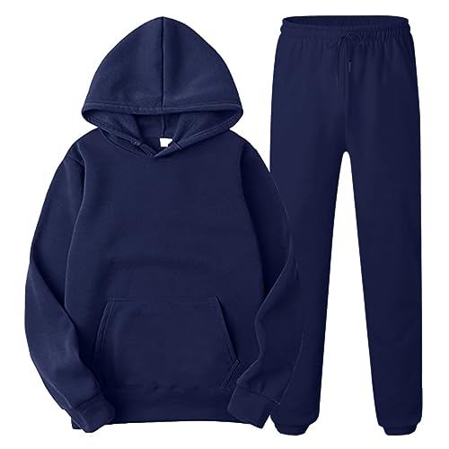 Meine bestellungen anzeigen, Tracksuit Herren Trainingsjacke Sportanzug - Outfit Streatwear Hoodie Jogger Jogginghose Set Freizeitanzug Streetwear Y2k Langarm Mit Taschen Hausanzug 2-Teilig Win von Generisch