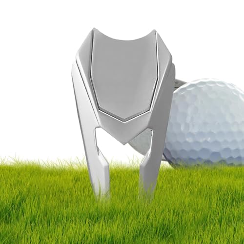 Metall-Golf-Divot-Werkzeug, Golfball-Markierungswerkzeug,Multifunktionales U-förmiges Golf-Reparaturwerkzeug aus Legierung | Magnetisches Golf-Werkzeug-Zubehör, Divot-Werkzeug-Marker, Golf-Reparatur-W von Generisch