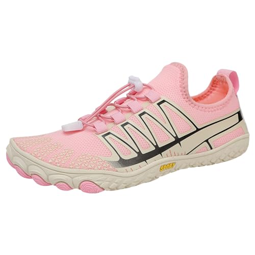 Mode Water Shoes Lässig Wasserschuhe Sports & Outdoor Shoes Wildling Schuhe Damen Fahrradschuhe Sommer Straßenschuhe Sandalen Herren 02 Rosa，41 von Generisch