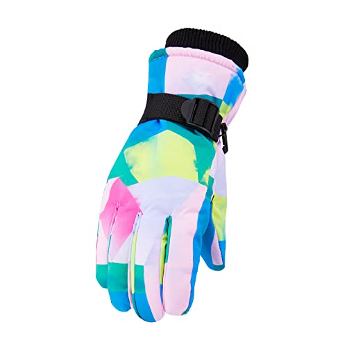 Modische warme Handschuhe 2024, modische Handschuhe für Herren und Damen, Winter, Ski-Handschuhe, warm, warm, niedlich, Fäustlinge für Damen, kaltes Wetter, G, Einheitsgröße von Generisch