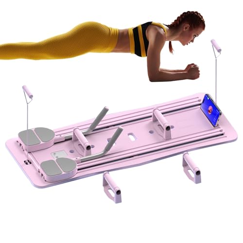 Multifunktionales tragbares Fitnessboard | Abdominal Roller High Strength Fitness Board Pilates, Heimfitnessgeräte für Fitnessbegeisterte Anfänger von Generisch