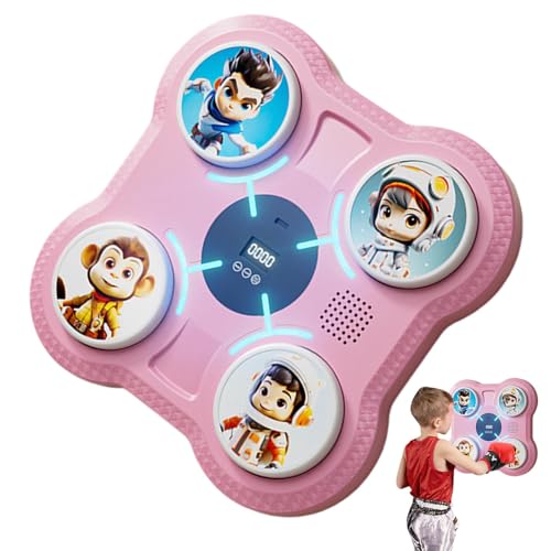 Music Boxing Machine, Smart Punching Target, Boxing Target Workout, Wall Mounted Boxing, Punching Target Toys, Kids Punching Target, Boxing Machine Gloves, Interactive Boxing Equipment, Smart Boxing E von Generisch