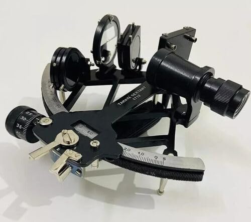 Nautisches Tamaya Sextant Maritimes Navigationsinstrument Antik Aluminium Sextant Distanzmessung Sammlerstück Tamaya Sextant Weihnachten Nautisches Tamaya Sextant Maritimes Navigationsinstrument Antik Aluminium Sextant Distanzmessung Sammlerstück Tamaya Sextant Weihnachten von Generisch