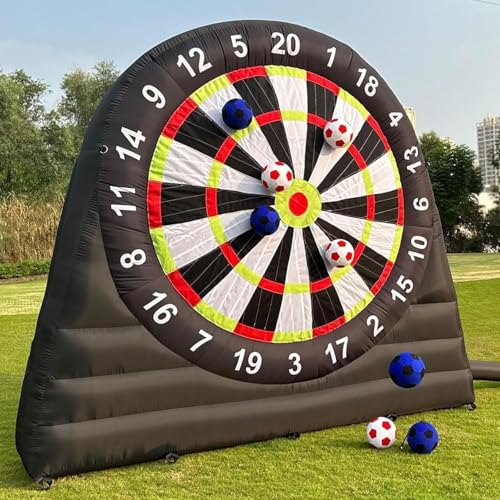 New Model-Inflatable Football Dart Board with Blower and 8 Inflatable Balls for Outdoor Sports Game and Kick Dartboard Game Self Adhesive Darts New Model-Inflatable Football Dart Board with Blower and 8 Inflatable Balls for Outdoor Sports Game and Kick Dartboard Game Self Adhesive Darts von Generisch