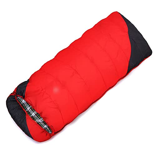 Outdoor Camping Schlafsack Umschlag mit Kapuze Verbreitert und Verdickt für Erwachsene Ideal für Reisen und Camping von Generisch