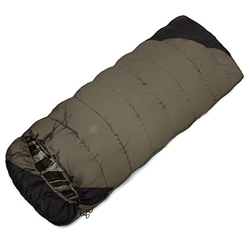 Outdoor-Camping-Schlafsack mit Kapuze, verbreiterter und verdickter Umschlag-Design, schmutziger Schlafsack für Erwachsene, leicht und langlebig von Generisch