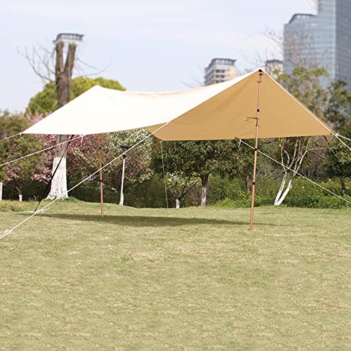 Outdoor Camping Tipi Zelt Pyramide Indianer Tipi Zelt mit Sonnenschutz für 3 4 Personen Wasserdicht Baumwolle Jurte Zelt für Bergsteigen Wandern und Camping von Generisch