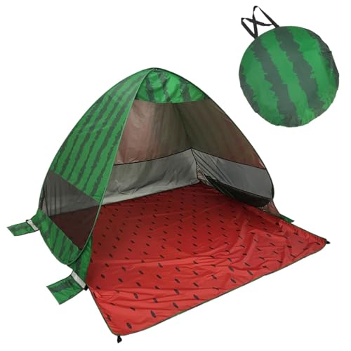 Outdoor Camping Zelt, Wasserdicht Sonnenschutz Schnell Öffnungs Zelt, Wasserdichtes Camping Strandzelt für Picknick, Wandern, Terrasse, BBQ von Generisch