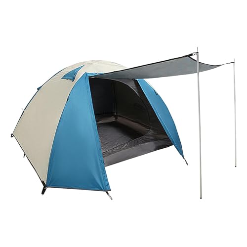 Outdoor-Campingzelt – Rucksackzelt – professionelle sofortige Einrichtung, wetterbeständig, doppelt dicker Stoff, leicht, wasserdicht, Campingzelt für Strand, Urlaub, Camping, Picknick, Outdoor von Generisch