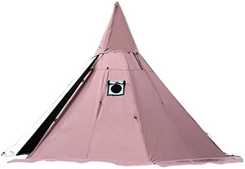 Outdoor-Tipi-Zelt mit Herdwagenheber, 4 Jahreszeiten, 2,5 m Höhe, wasserdicht und langlebig von Generisch