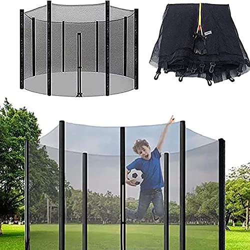 Outdoor Trampolin Netz, Trampolin Ersatznetz Sicherheitsschutz, widerstandsfähiges Trampolin Ersatznetz Zubehör für Trampoline Schattenabdeckung von Generisch