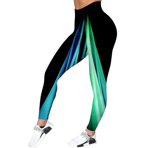 Outlet Angebote, Sporthose Damen Sport Leggings - Yogahose Jogginghose High Waist Outdoor Hose Fitness Sportleggins Scrunch Butt Seamless Gym Leggins Push Up von Generisch