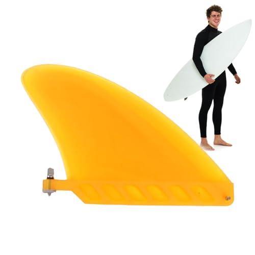 Paddelboard-Flossen Ersatz, mattierte Surfflossen, Wasserschuppen, Paddelboard-Flossen, einfach zu installieren, Longboard-Flossen, Stand-Up-Paddelboard-Flosse für Anfänger, Profis von Generisch