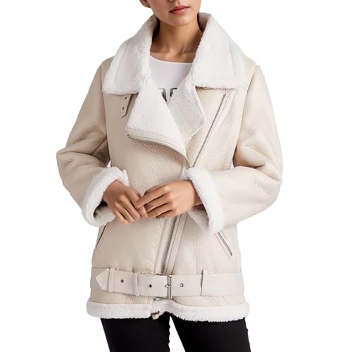 Passenger Clothing, Jacke Damen Herbste, Teddy Jacke Damen Teddyjacke Wintermantel Warm Winterjacke - Mantel Fleecejacke Felljacke Teddyfleece Dame Winter Outfit Lang Fleecepullover Mit Kapuze von Generisch