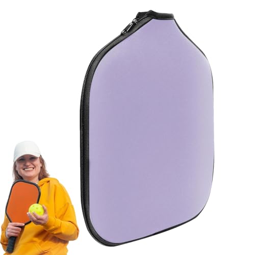 Pickle Ball Paddle Case | Tennisballtasche | Tennisballtasche, Ballrucksack für Damen, Pickle Schlägertasche, glatter Reißverschluss Design für Erwachsene für Damen und Herren von Generisch