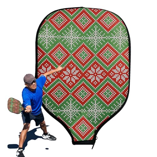 Pickleball-Paddel-Abdeckung, Pickleball-Abdeckungen für Paddel | Pickleball-Paddelhüllen aus Neopren - Wasserdichte Schutzhülle für Tischtennisschläger, Tischtennisschlägerhülle für die meisten Standa von Generisch