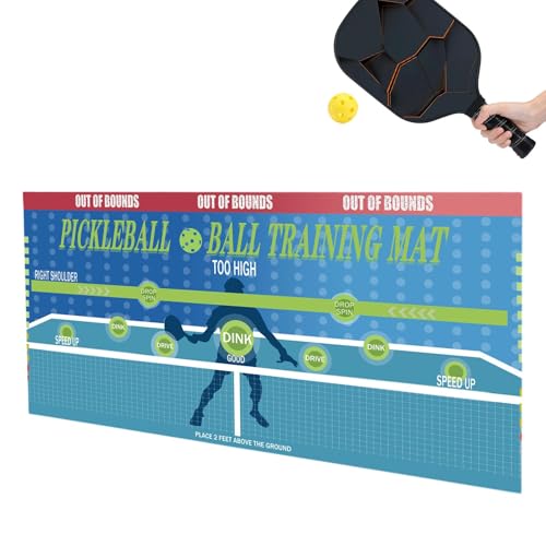 Pickleballs-Übungsausrüstung, selbstklebendes -Pad, -Pad, praktische Pickleballs, Übungspad, Rebounder, -Trainingspad für Zuhause, Fitnessstudio, Pickleballs Pickleballs-Übungsausrüstung, selbstklebendes -Pad, -Pad, praktische Pickleballs, Übungspad, Rebounder, -Trainingspad für Zuhause, Fitnessstudio, Pickleballs von Generisch