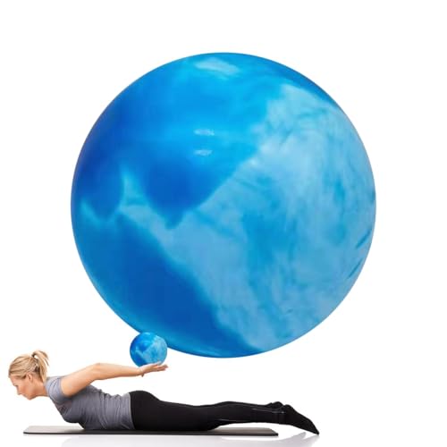 Pilates-Ball klein, Core-Ball - Balanceball 9,8 Zoll | Gymnastikball für zwischen den Knien, Stabilitätsball oder Ballettball für Heimgymnastik, Yoga, körperliche Übungen von Generisch