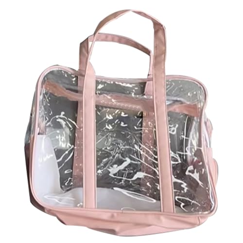 Polyester-Tragetaschen, Schwimmtasche, Aufbewahrung, Toilettenartikel, Kulturbeutel, tragbare Schuhaufbewahrung, Brille, Badeanzug, Strandtasche, Baumwoll-Tragetasche, rose, Einheitsgröße von Generisch