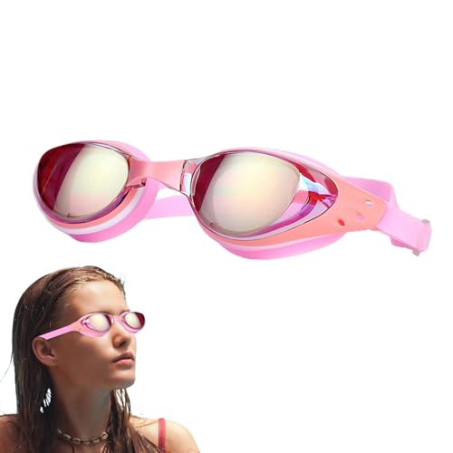Poolbrille für Erwachsene,Schwimmbrille für Erwachsene | Wasserbrille Erwachsene - Herrenbrille, Jugendschwimmbrille, Schwimmbrille Herren, Anti-UV, Antibeschlag für Erwachsene Männer Frauen Jugend von Generisch