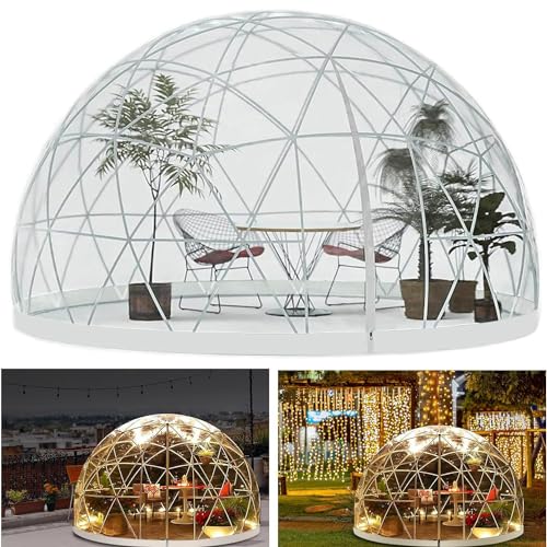 Pop Up Pavillon Bubble Zelt für 8-10 Personen, Transparent Bubble Garden Dome Zelt, Instant Camping Shelter Zelt für Outdoor-Aktivitäten von Generisch