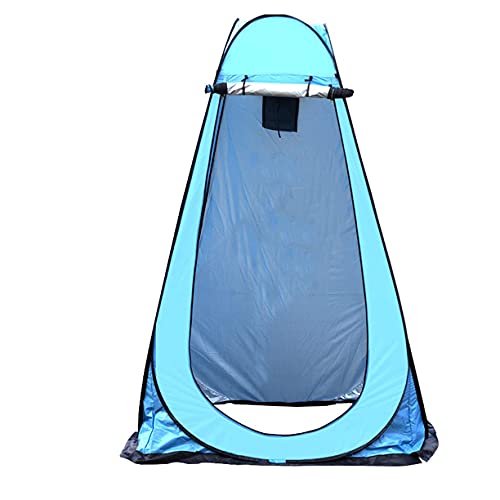 Pop Up Sichtschutz Duschzelt für Camping und Strand, wasserdichte Ankleidekabine Abnehmbares Toilettenzelt Regenschutz von Generisch