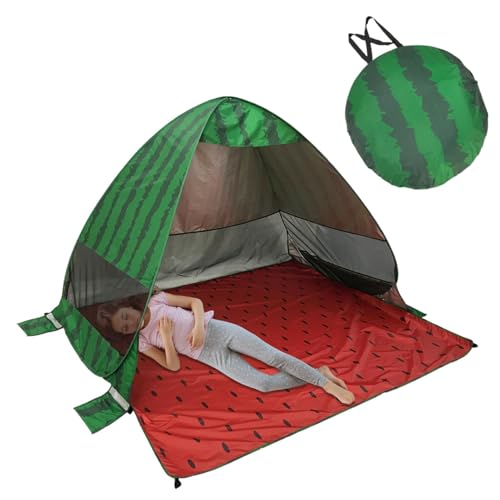 Pop-Up-Zelt – schnell öffnendes Sonnenzelt, Sonnenschutz, Strandzelt, automatischer Schutz, schnell öffnender Zelt, Outdoor, wasserdicht, schnell zu öffnen, Sonnenzelt für Terrasse, Picknick, Camping von Generisch