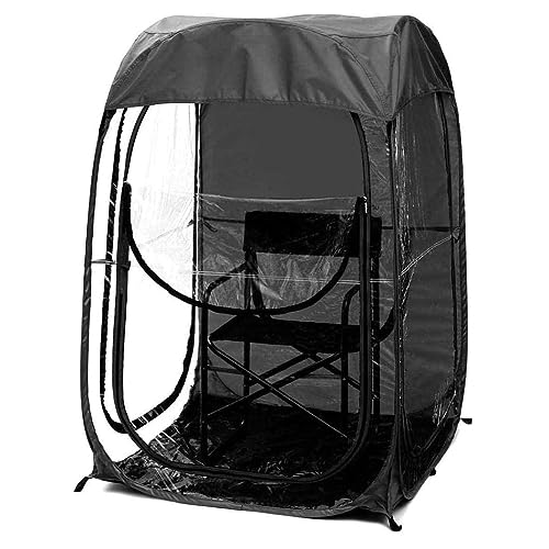 Popup-Wetterzelt, sofortiger Pop-Up-Unterschlupf für Regen, Wind, Kälte, ideal zum Angeln und Camping, 100 x 100 x 150 cm (ohne Stühle) von Generisch