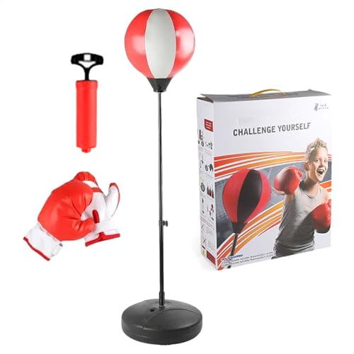 Punching Bag for Teens Teen Punching Bag Set Adjustable Punching Bag Boxing Set for Teens Punching Bag with Gloves Teen Sport Toy Boxing Equipment for Kids Punching Bag for Boys Kids Punching Bag Set von Generisch