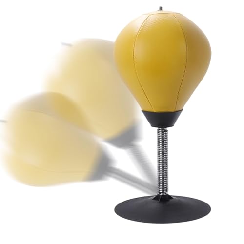 Punchingball Tisch Boxbirne Schreibtisch Schreibtisch Boxsack zum Stressabbau - Superstarke Saug-Boxsäcke, Schneller Rückprall, Lustige Sandsäcke, Boxsack Scherzartikel für Chef oder Kollege Punchingball Tisch Boxbirne Schreibtisch Schreibtisch Boxsack zum Stressabbau - Superstarke Saug-Boxsäcke, Schneller Rückprall, Lustige Sandsäcke, Boxsack Scherzartikel für Chef oder Kollege von Generisch