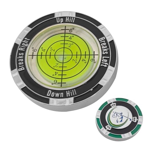 Putt Green Reader - Golf Master Pro Green Reader | Golf-Clip, Golf-Clip, Ballmarker, Game Read Golf, Einzigartiger Golfball-Marker Für Garten, Architektur, Einrichtung, Golfplatz von Generisch