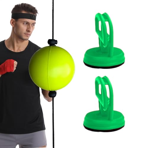 Reflex-Boxball, Reflex-Boxsack - Leichter Box-Reflexball,Saugnapf-Double-End-Stanz-Speedball, für Reaktions- und Hand-Auge-Koordinationstraining von Generisch