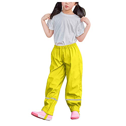 Regenhose Kinder,Wind Und wasserdichte Ohne Träger Matschhose Atmungsaktiv Matschhose Für Mädchen Jungen Kind Outdoorhose Wanderhose Skihose Regenhose Kinder,Wind Und wasserdichte Ohne Träger Matschhose Atmungsaktiv Matschhose Für Mädchen Jungen Kind Outdoorhose Wanderhose Skihose von Generisch