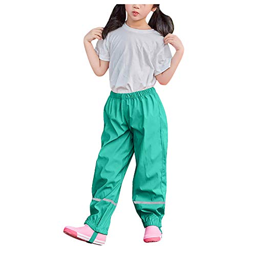Regenhose Kinder,Wind Und wasserdichte Ohne Träger Matschhose Atmungsaktiv Matschhose Für Mädchen Jungen Kind Outdoorhose Wanderhose Skihose Regenhose Kinder,Wind Und wasserdichte Ohne Träger Matschhose Atmungsaktiv Matschhose Für Mädchen Jungen Kind Outdoorhose Wanderhose Skihose von Generisch