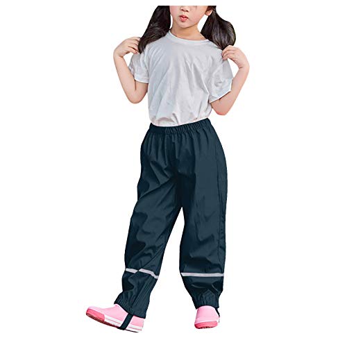 Generisch Regenhose Kinder, Wind Und Wasserdichte Ohne Träger Matschhose Atmungsaktiv Matschhose Für Mädchen Jungen Kind Outdoorhose Wanderhose Skihose, Unisex, 2-4 Jahre, Dark Blue Generisch Regenhose Kinder, Wind Und Wasserdichte Ohne Träger Matschhose Atmungsaktiv Matschhose Für Mädchen Jungen Kind Outdoorhose Wanderhose Skihose, Unisex, 2-4 Jahre, Dark Blue von Generisch