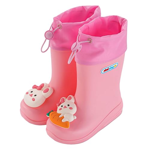 Regenschuhe Kinder, Gummistiefel 30, Kinder Gummistiefel 21 29 33 Größe Regenstiefel Mädchen 28 Barfußschuhe Baby 20 Regenbekleidung 26 Halbhoch 160 von Generisch