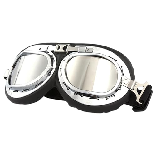 Reitbrillen, ATV-Brillen - Motorrad-Reitbrille Pilotenbrille - Motocross-Brille, Motorradbrille über Brille, Outdoor-Sportbrille für Männer, Frauen, Erwachsene von Generisch