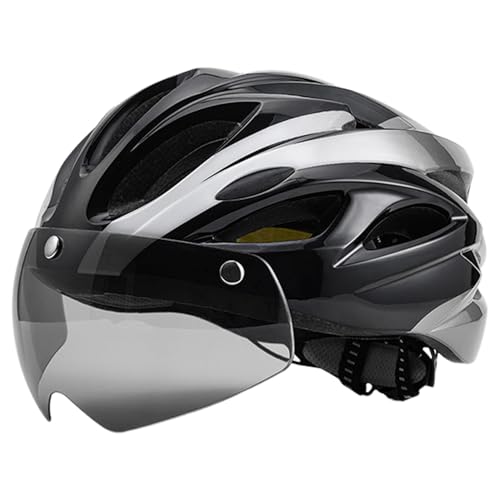 Reithelme,Mountainbike-Helme - Outdoor-Helme mit wiederaufladbarem Rücklicht | Fahrradhelme, atmungsaktive und verstellbare Helme für Rennrad, Mountainbike von Generisch