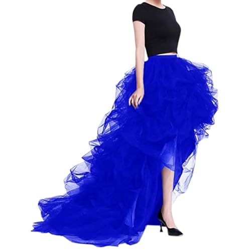 Retourenkauf, Tüllrock Damen Lang Elegant Tutu Unterrock Bunt Ballettrock Tanzrock Sexy Swan Kostüm Leicht Tütü Karneval Tüllkleider Petticoat Ballerina Kostüm Langer Rock von Generisch