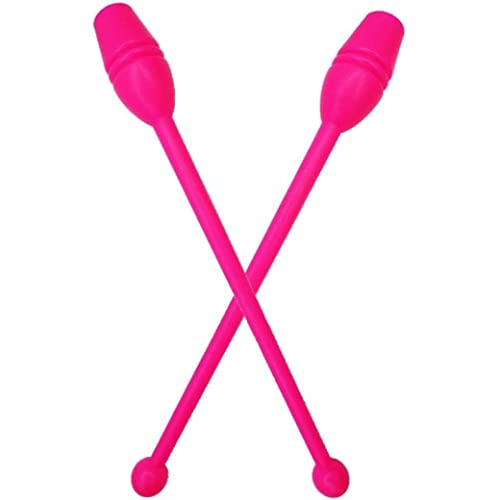 Rhythmische Gymnastikausrüstung, 2 PCs Rhythmische Gymnastik Stick Clubs Gymnastics Trainingsausrüstung Tool 13.78 Länge Rhythmische Gymnastikausrüstung, 2 PCs Rhythmische Gymnastik Stick Clubs Gymnastics Trainingsausrüstung Tool 13.78 Länge von Generisch